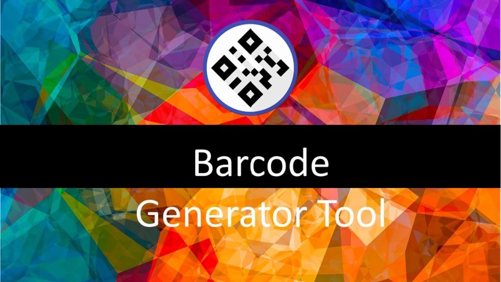 Barcode Generator Tool 1