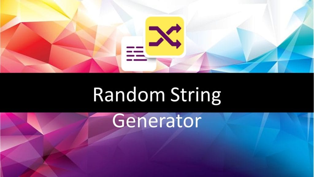 Random String Generator 1