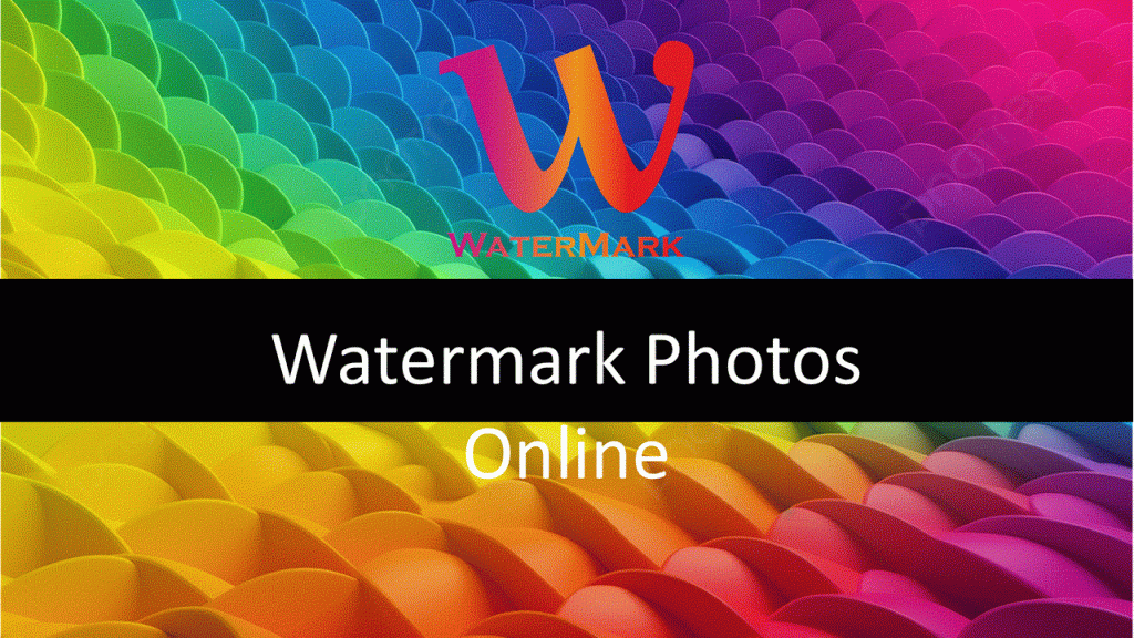 Watermark Photos Online