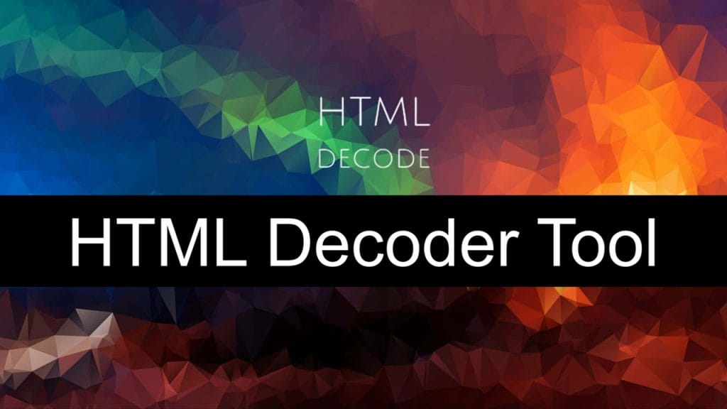 html decode