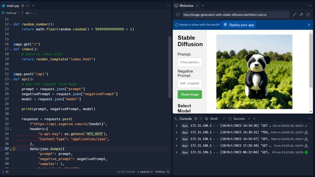 Stable Diffusion Web