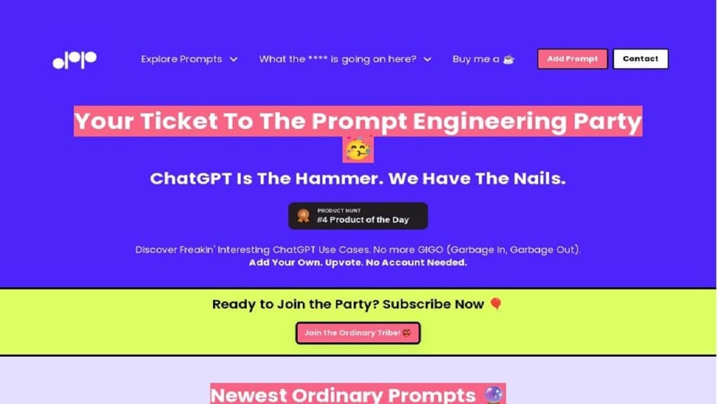 Ordinary People Prompts 1